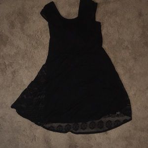 Slinky black dress!